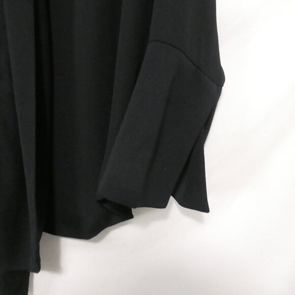 RACHEL - Rachel Roy | 2X | Elegant Black Blouse With Tie Detail - Picture 8 of 14